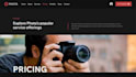 make photography, video and drone website with online booking