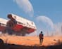 create epic scifi digital art illustrations and poster