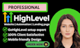 do gohighlevel automation build gohighlevel website ghl funnel for your business