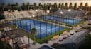 do 3d stadium design, sport complex, basketball court, padel court