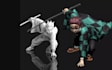 convert 2d image to 3d model, sculpt 3d model from image, 3d printing, stl, obj