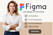 create UX portfolio UI UX case study redesign for job ready personal portfolio