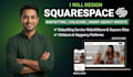 build babysitting website childcare nanny website squarespace website