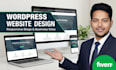 design a responsive wordpress website or develop a blog with elementor