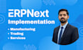 implement erpnext for manufacturing, trading distribution business