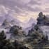 digitally paint fantasy landscape