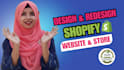 provide end to end shopify store setup and customization