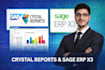 create and customize crystal reports for sage x3 and sql databases