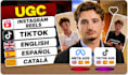 crearé vídeos ugc auténticos y de alta conversión en español
