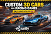 develop unity car racing and open world games