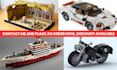 design 3d lego set, lego moc, lego technic, lego easter model with instructions