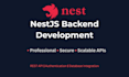 develop a professional and scalable backend with nestjs
