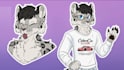 draw fursuit ref sheet, fursona