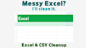 clean and fix your messy excel or CSV file
