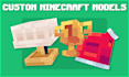 create the best custom minecraft models for servers, mods, animations and more
