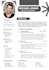 professional resume redesign with editable canva CV