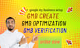 setup, verify, and optimize your google business profile
