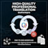 provide fast ai multilingual translation and editing