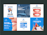 do social media ads, post designs professionally
