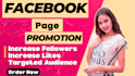 do organic facebook page promotion