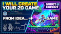 make full 2d game in godot with source code