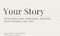 ghostwrite emotionally honest personal stories in your voice