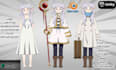 create custom vrchat avatar model, vtuber, vroid model, fbx to vrm, rig3d avatar