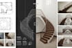 create a unique staircase design for residential and commercial projects