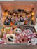 paint a surprise gift box with items inside