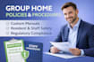 write group home policies and procedures manuals