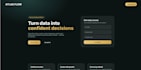 design a modern responsive landing page with HTML CSS and javascript