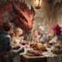 do dnd group party illustration