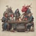 design an your dnd group party illustration