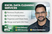 clean and format excel or csv data
