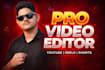edit your vlogs, realestate video, reels, yt