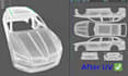do car uv mapping for any type of project