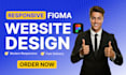 do figma website ui ux design and landing page design in figma