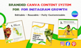 branded canva content system for instagram growth