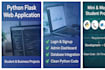 develop a professional python flask web application with database