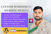 design a professional wordpress website
