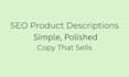 write SEO product descriptions