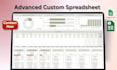 create custom excel budget template finance spreadsheet annual google sheets csv