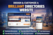 design brilliant directory website, directory website, website design