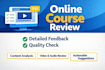 review online course, detailed feedback on clarity and structure