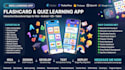develop kids flashcard and quiz learning app