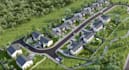 do exterior visualization,residential development resort, housing and town plans