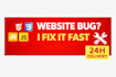 fix any HTML, CSS or javascript bug fast