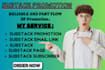 fully setup substack account substack newsletter substack manage substack post