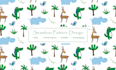design cute kids seamless textile patterns