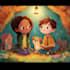 create childrens book illustrations and kids book cover